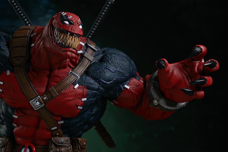 Sideshow 推出 Venom 和 Deadpool 之結合雕像
