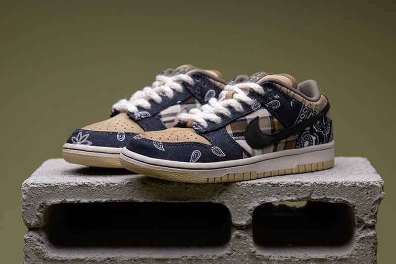 率先預覽 Travis Scott x Nike SB Dunk Low 全新配色上腳及近賞圖輯