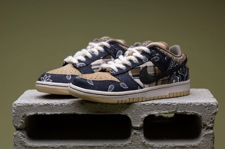 率先預覽 Travis Scott x Nike SB Dunk Low 全新配色上腳及近賞圖輯