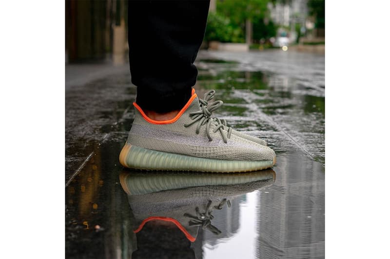 YEEZY BOOST 350 V2 最新配色「Desert Sage」上腳圖輯