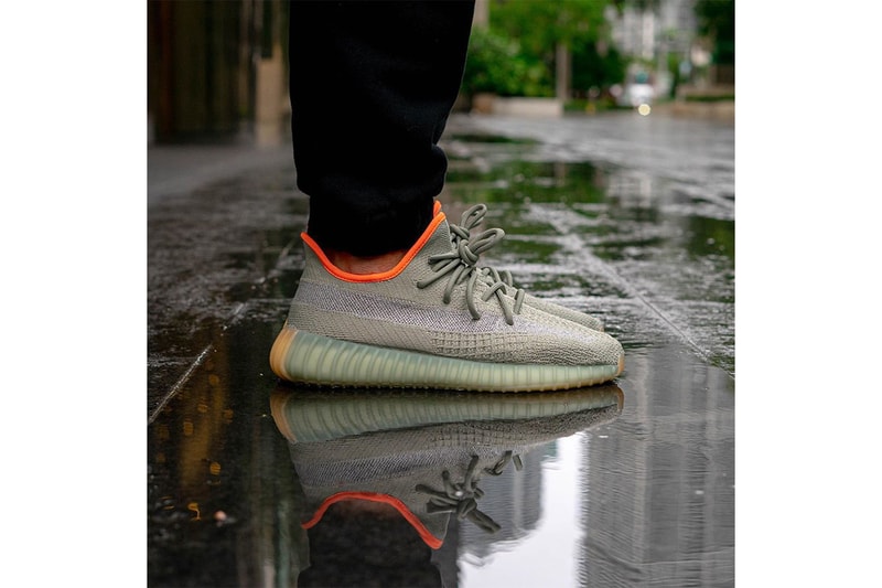 YEEZY BOOST 350 V2 最新配色「Desert Sage」上腳圖輯