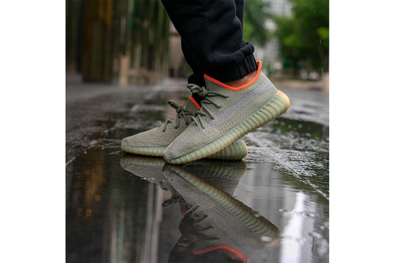YEEZY BOOST 350 V2 最新配色「Desert Sage」上腳圖輯