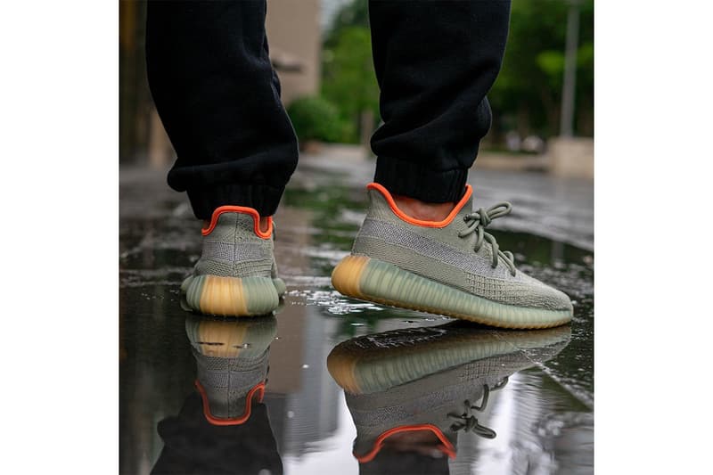YEEZY BOOST 350 V2 最新配色「Desert Sage」上腳圖輯
