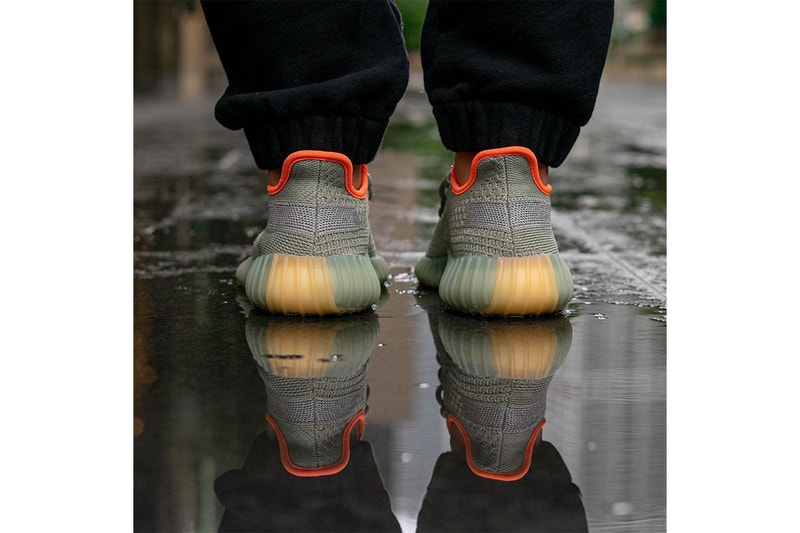 YEEZY BOOST 350 V2 最新配色「Desert Sage」上腳圖輯