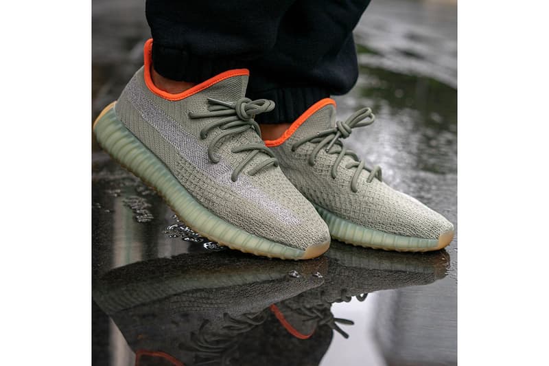 YEEZY BOOST 350 V2 最新配色「Desert Sage」上腳圖輯