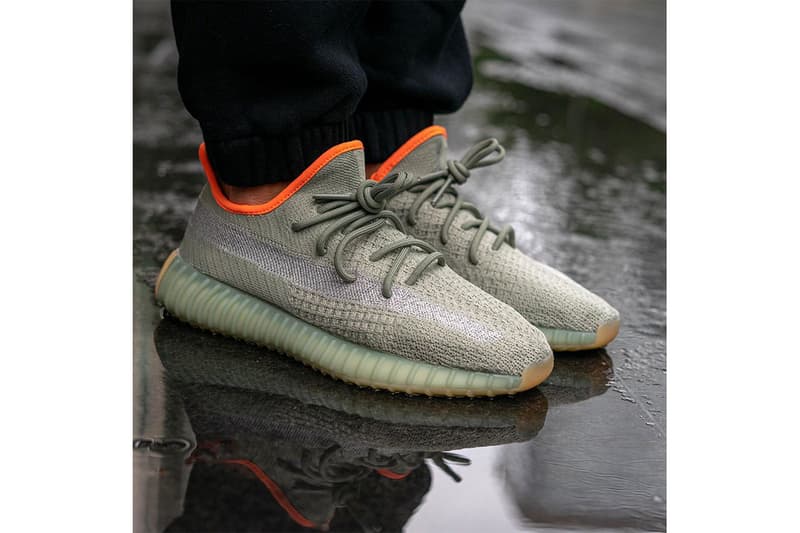 YEEZY BOOST 350 V2 最新配色「Desert Sage」上腳圖輯