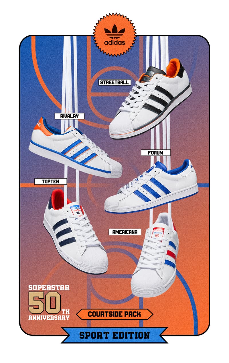 adidas Originals 发布 Superstar 50 周年特别鞋款