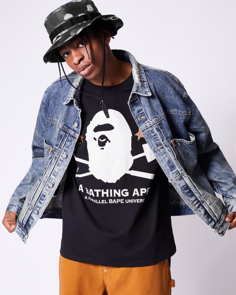A BATHING APE® 推出全新丹寧「Gold Rush」服裝系列
