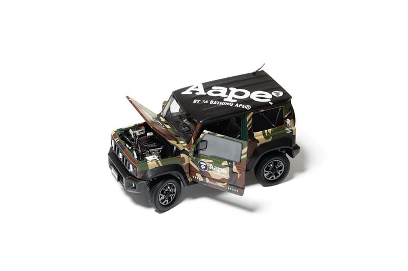 擺設一流－AAPE BY *A BATHING APE® x SUZUKI Jimny 模型車登場