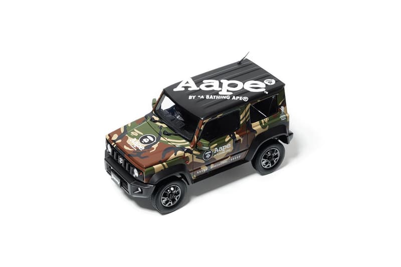 擺設一流－AAPE BY *A BATHING APE® x SUZUKI Jimny 模型車登場