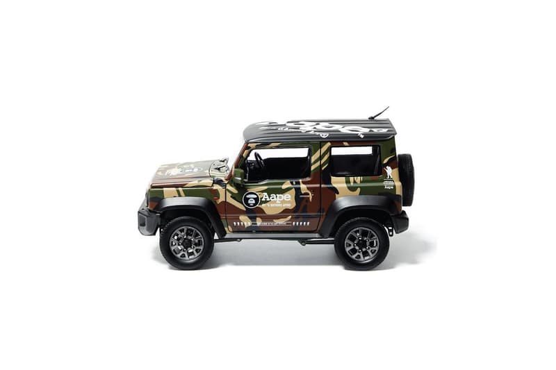 擺設一流－AAPE BY *A BATHING APE® x SUZUKI Jimny 模型車登場