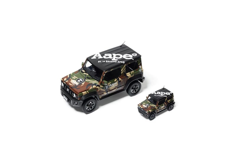 擺設一流－AAPE BY *A BATHING APE® x SUZUKI Jimny 模型車登場