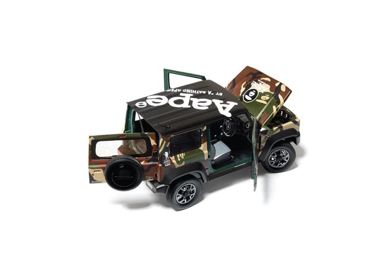 擺設一流－AAPE BY *A BATHING APE® x SUZUKI Jimny 模型車登場