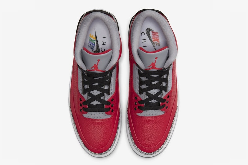 Air Jordan 3 Retro 最新配色「Red Cement」官方圖輯發佈