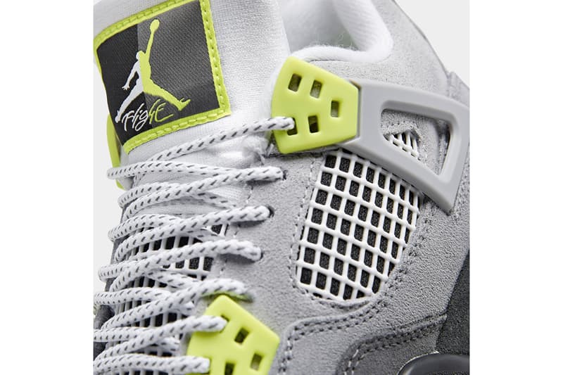 Air Jordan 4 混血配色鞋款「Neon」官方圖輯率先曝光