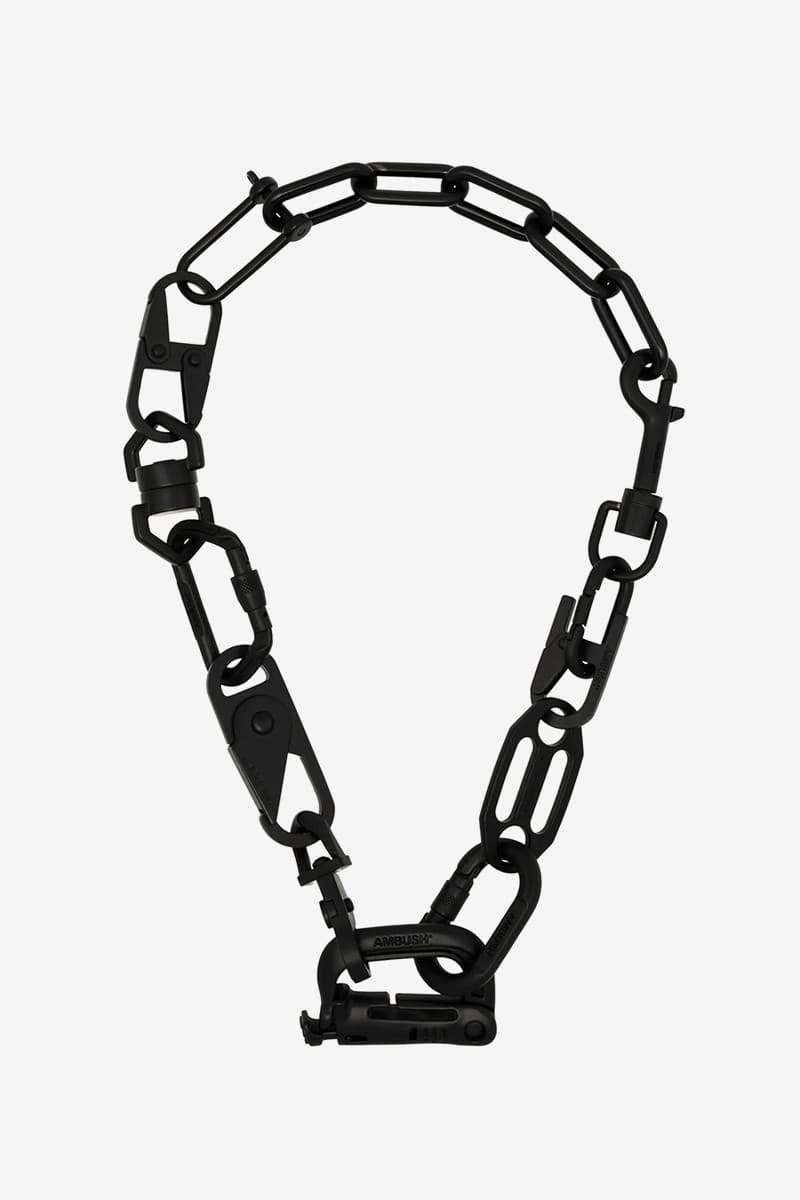 AMBUSH 推出要價 $4,800 美元 Carabiner 項鍊
