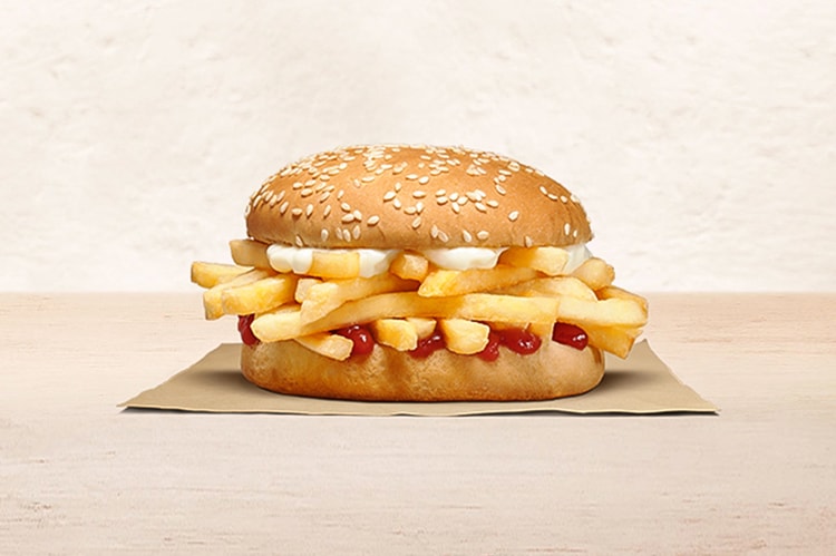 薯條狂熱者必嚐!紐西蘭 Burger King 推出「純薯條漢堡」