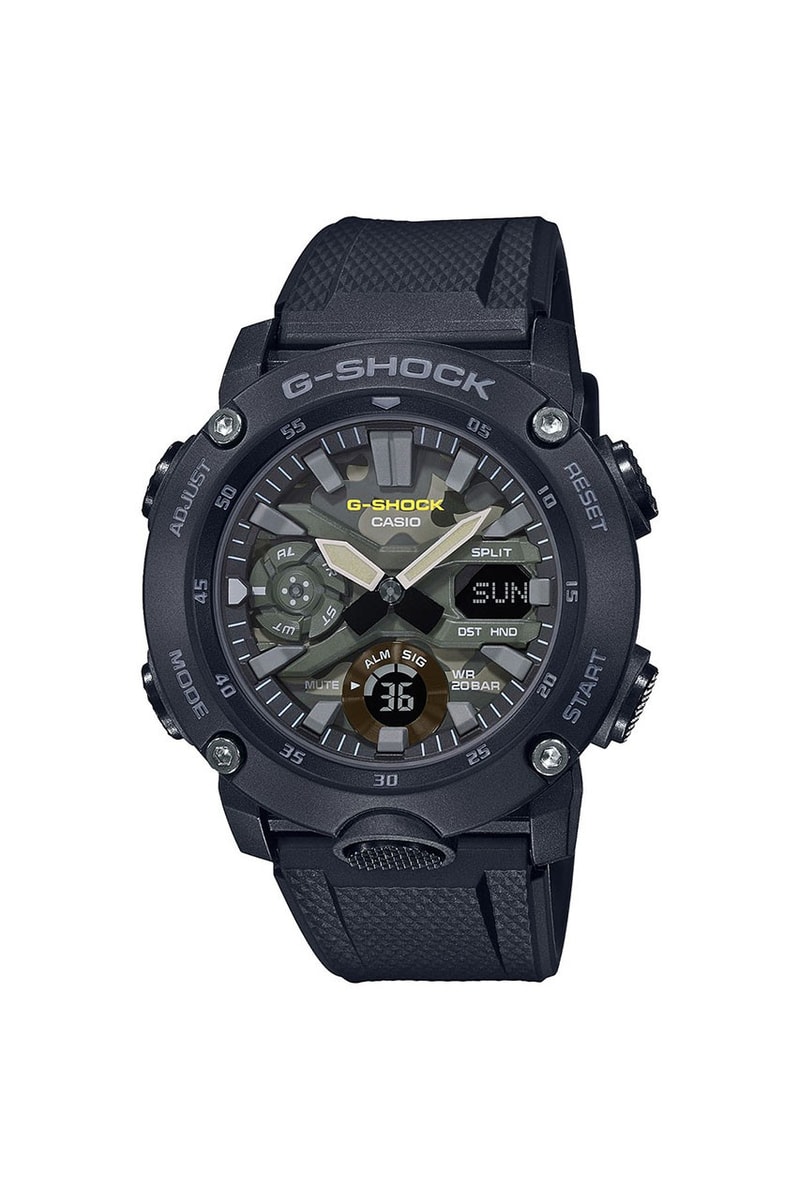G-SHOCK 推出 DW-5600 和 GA-2000 全新配色「Utility」別注腕錶