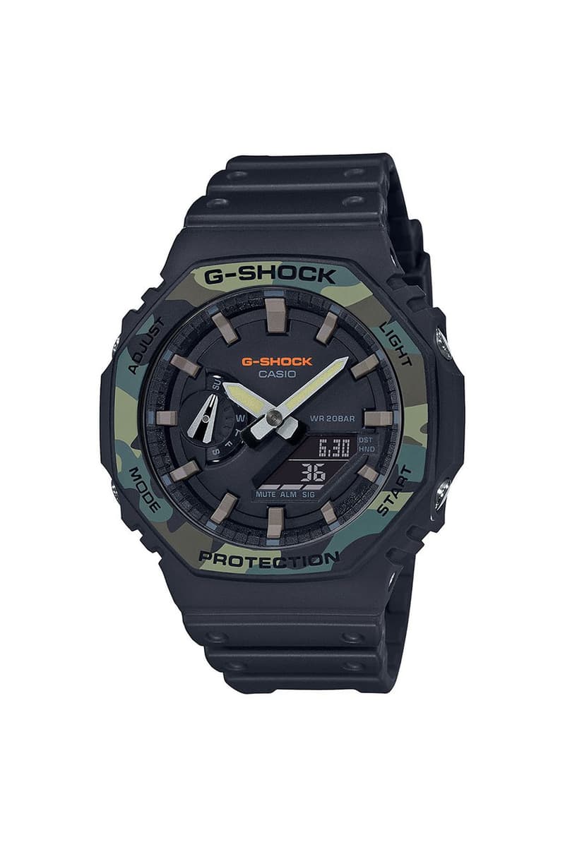 G-SHOCK 推出 DW-5600 和 GA-2000 全新配色「Utility」別注腕錶