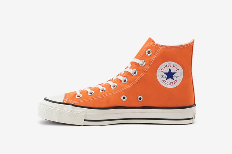 Converse 日本製 All Star 帶來全新鮮橙配色