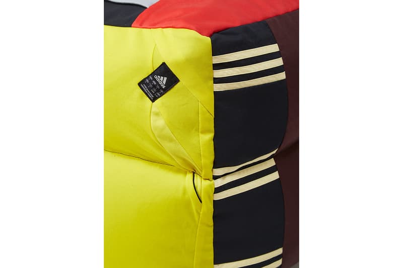 LN-CC 攜手 Dr. Romanelli 回收 adidas 古着運動裝打造懶人沙發組