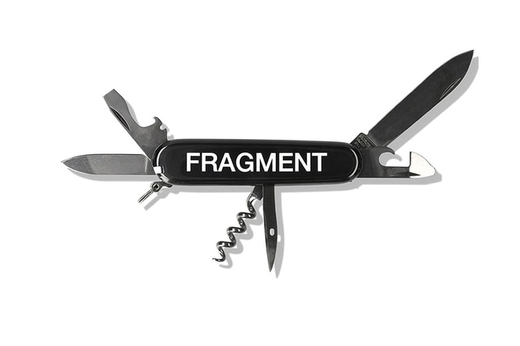 fragment design x Victorinox 全新聯乘瑞士刀發佈