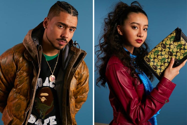 A BATHING APE® x Coach 奢華聯名系列造型錄發佈