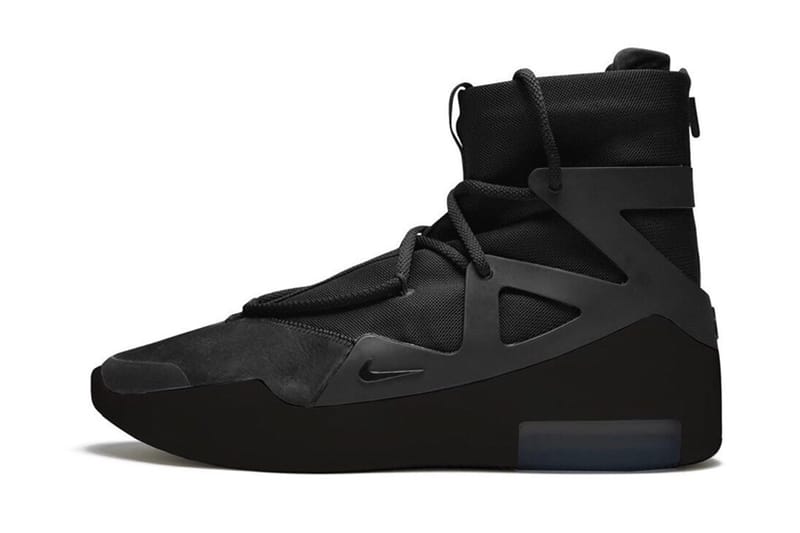 Nike Air Fear of God 1 全新配色「Black Suede」發售日期率先公開