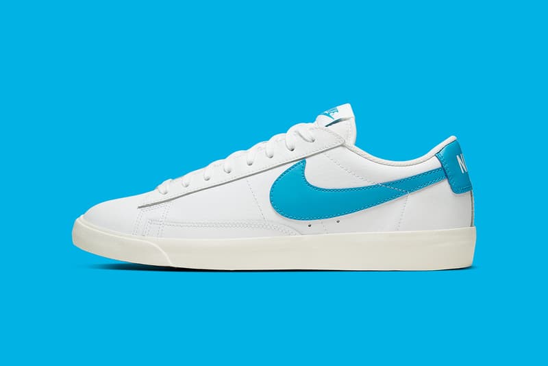 Nike Blazer Low Leather 全新配色「UNC Blue」即將發售