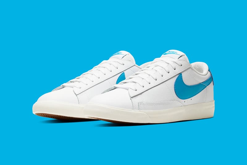 Nike Blazer Low Leather 全新配色「UNC Blue」即將發售