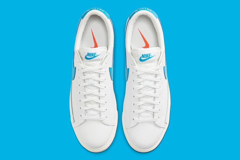Nike Blazer Low Leather 全新配色「UNC Blue」即將發售