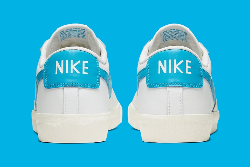 Nike Blazer Low Leather 全新配色「UNC Blue」即將發售