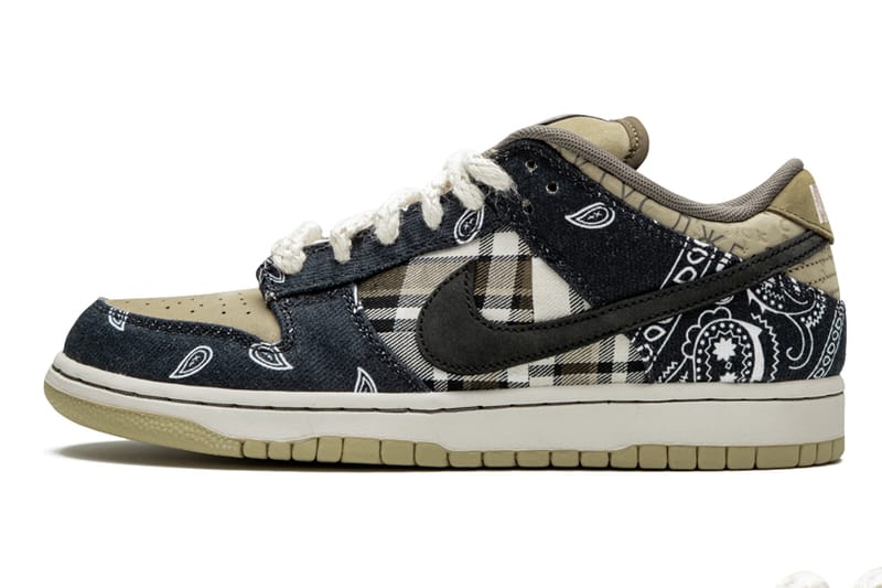 Travis Scott x Nike SB Dunk Low 全新聯名鞋款高清圖輯曝光