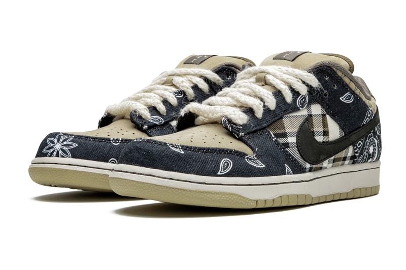 Travis Scott x Nike SB Dunk Low 全新聯名鞋款高清圖輯曝光