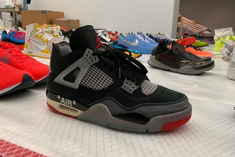 消息稱 Off-White™ x Air Jordan 4 經典配色「Bred」或將迎來發售