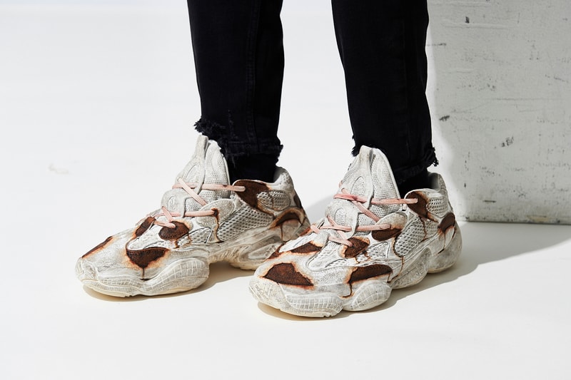 Principe Privé 打造全新 YEEZY 500「Rust」客製版本