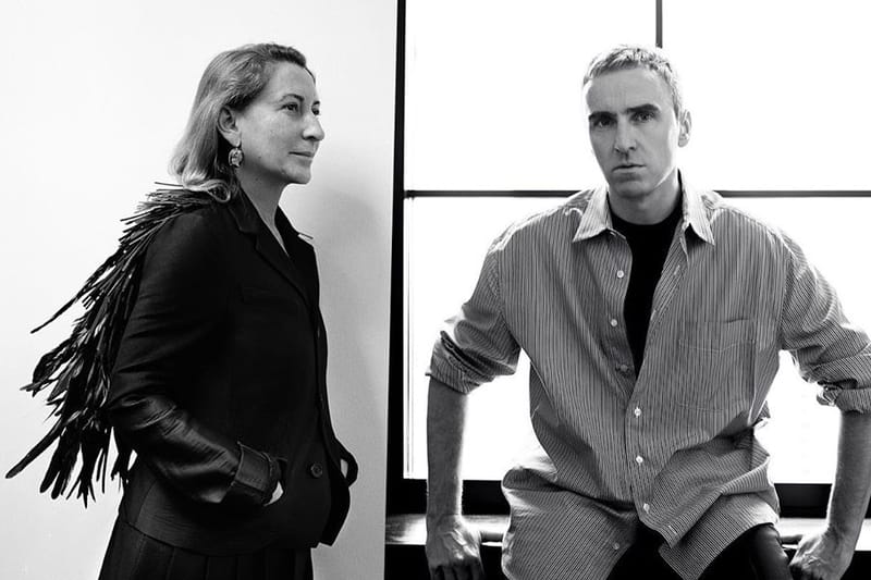 Prada 正式宣佈 Raf Simons 加入擔任聯合創意總監