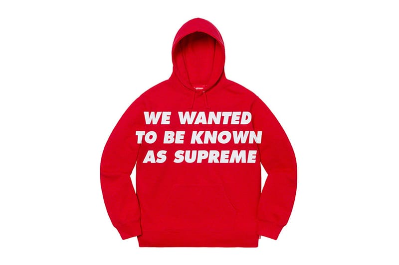 Supreme 正式發佈 2020 春夏衛衣系列