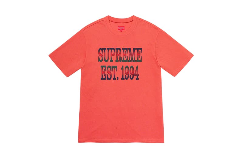 Supreme 正式發佈 2020 春夏上裝系列
