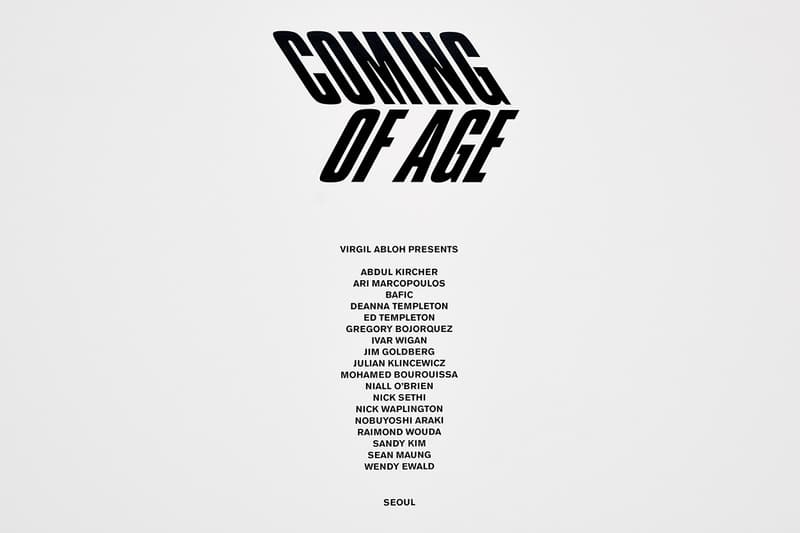 走進 Virgil Abloh《COMING OF AGE》聯合藝術攝影展