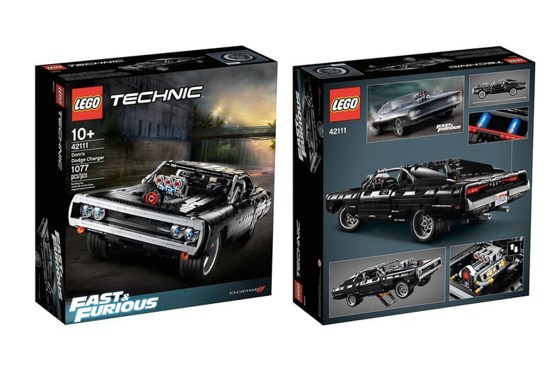 LEGO Technic 高度還原《Fast & Furious》中唐老大的 Dodge Charger