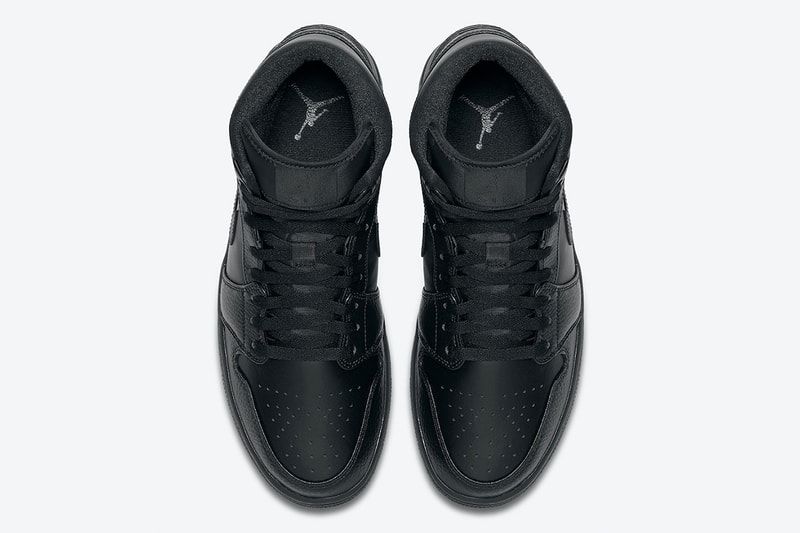 Air Jordan 1 Low、Mid 人氣「Triple Black」配色即將上架