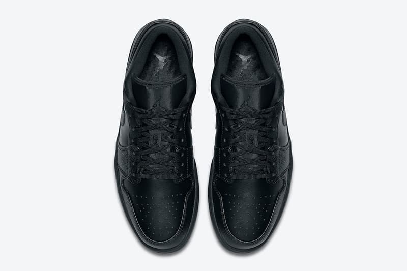 Air Jordan 1 Low、Mid 人氣「Triple Black」配色即將上架