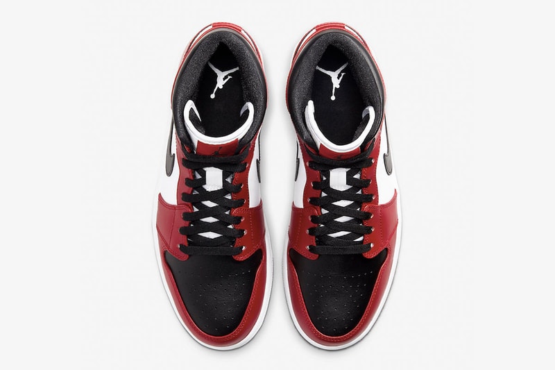 經典拼合－Air Jordan 1 Mid 推出全新「Chicago Black Toe」配色