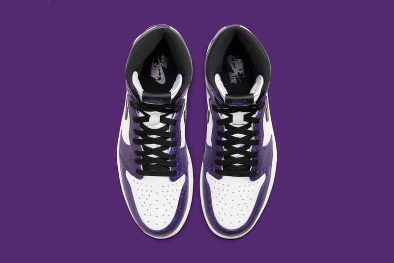 Air Jordan 1 Retro High OG 最新配色「Court Purple」官方圖輯曝光