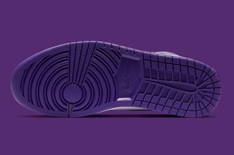 Air Jordan 1 Retro High OG 最新配色「Court Purple」官方圖輯曝光