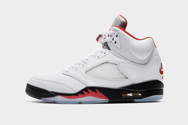 Air Jordan 5 最新配色「Fire Red」官方圖輯、發售日期正式公開