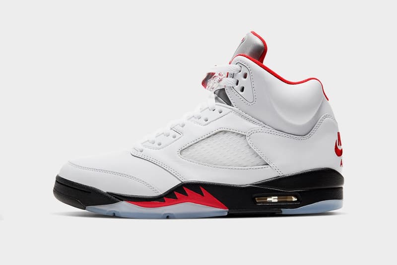 Air Jordan 5 最新配色「Fire Red」官方圖輯、發售日期正式公開