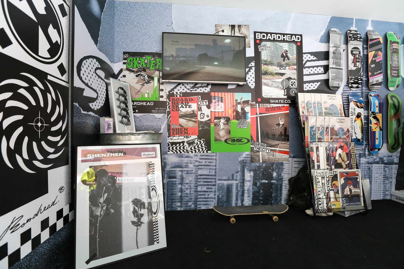 AVENUE & SON 淮海中路大屏幕投放影片外，滑板品牌在中國還做過什麼動作？