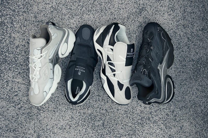 BAPE BLACK x Reebok 联名球鞋系列即将发售